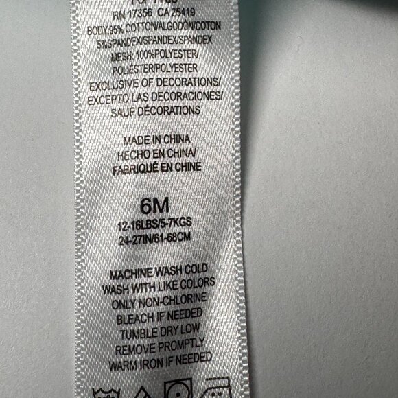 Little Me Butterfly Tulle Dress / Tutu Dress / size 6 months - Picture 6 of 7